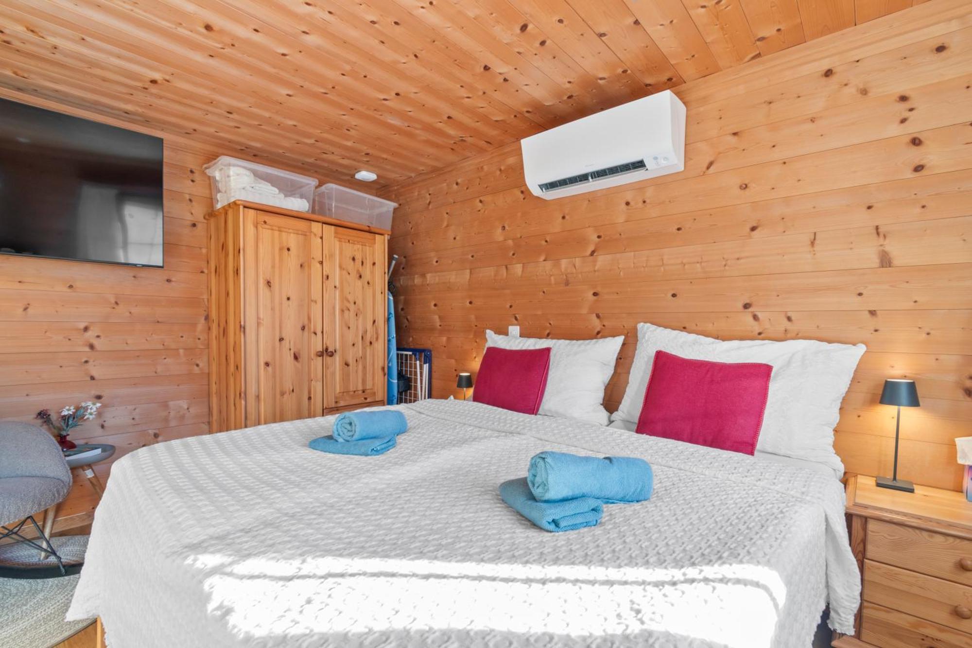 Gemuetliches Chalet Mit Privater Sauna Und Schoener Aussicht Küblis Eksteriør bilde