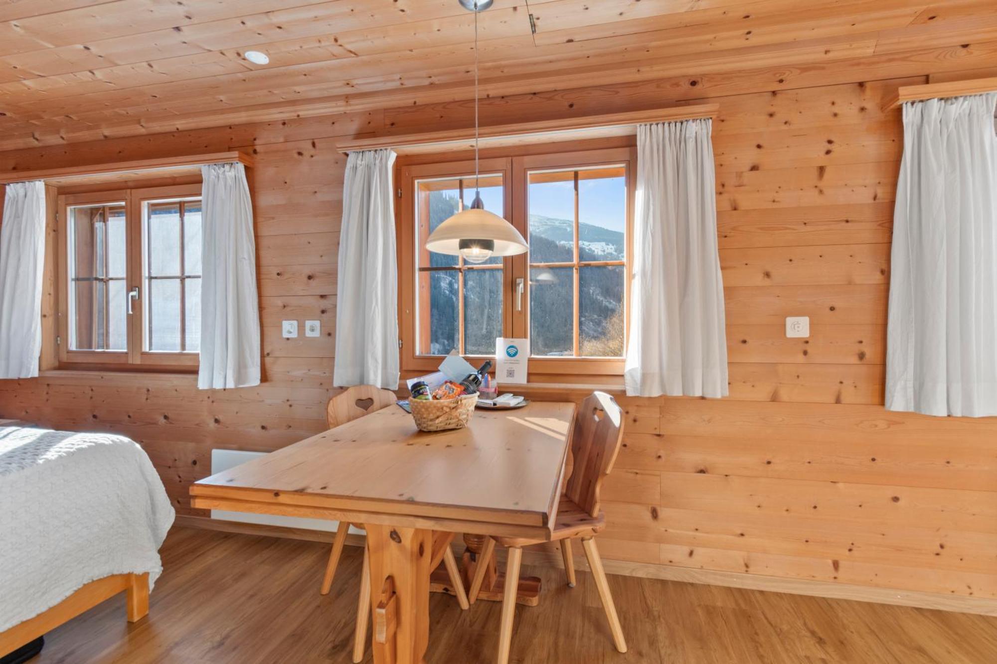 Gemuetliches Chalet Mit Privater Sauna Und Schoener Aussicht Küblis Eksteriør bilde