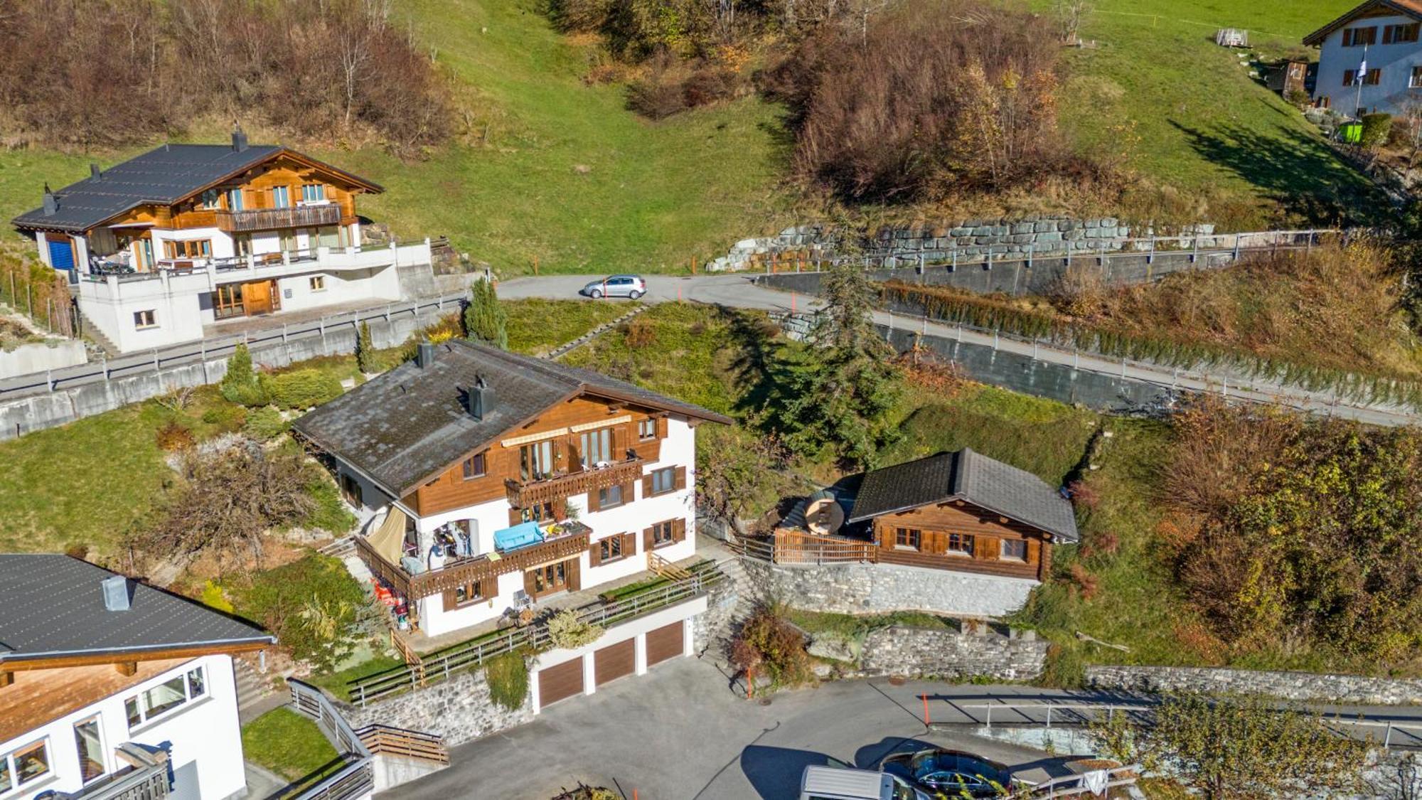 Gemuetliches Chalet Mit Privater Sauna Und Schoener Aussicht Küblis Eksteriør bilde